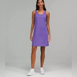 lululemon Classic-Fit Cotton-Blend Scoop Dress S